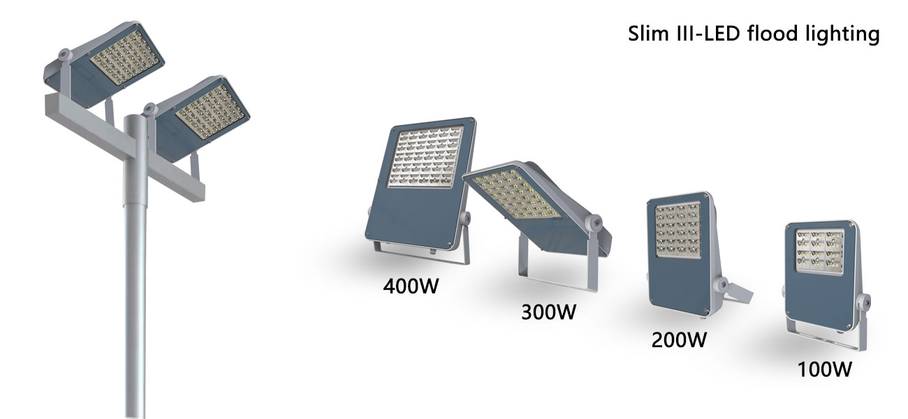 LED Sports Lighting | LED Flood Lights - Slim III