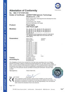 Certificados Transformadores CE